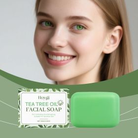 Tea Tree Oil Cleansing Soap - Gentle facial cleansing, refreshing and comfortable without tightness, fresh skincare soap
