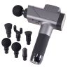 Massage Gun Deep Tissue, Percussion Muscle Massager for Athletes - with 8 Speed Levels & 6 Massage Heads, 16V 2500mAh Batteries