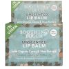 Unscented Vegan Lip Balm â€“ Organic, Biodegradable, Moisturizing, Ayurvedic