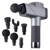 Massage Gun Deep Tissue, Percussion Muscle Massager for Athletes - with 8 Speed Levels & 6 Massage Heads, 16V 2500mAh Batteries