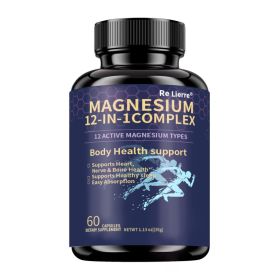 12-in-1 Lithium Glycine Capsules (Option: 60 capsules)