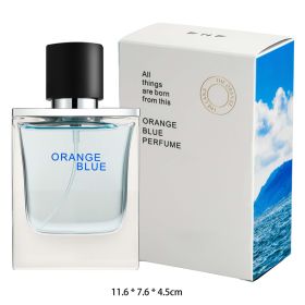 Beauty Orange Blue Eau De Toilette For Men, 50ml - Fresh Blue Ocean Scent (Option: 50ml)
