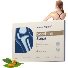 Kreain Nature 1 Soothing Strips Joint Patch Apply On Shoulders Arms Knees 4-Pack (Option: 1)