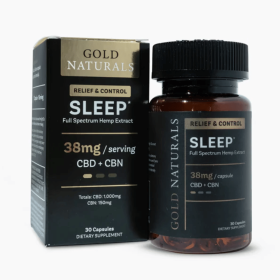 Sleep Softgel Capsules – Full-Spectrum Hemp Extract - CBD + CBN Sleep Support - Deep Rest, Relaxation & Nighttime Relief (Strength: Light, size: 30 CAPSULE JAR)
